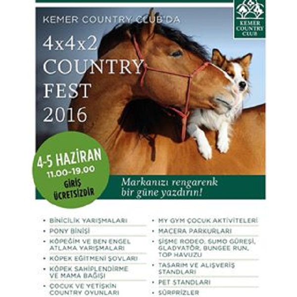 4x4x2 FEST KEMER COUNTRY CLUB 4-5 June 2016